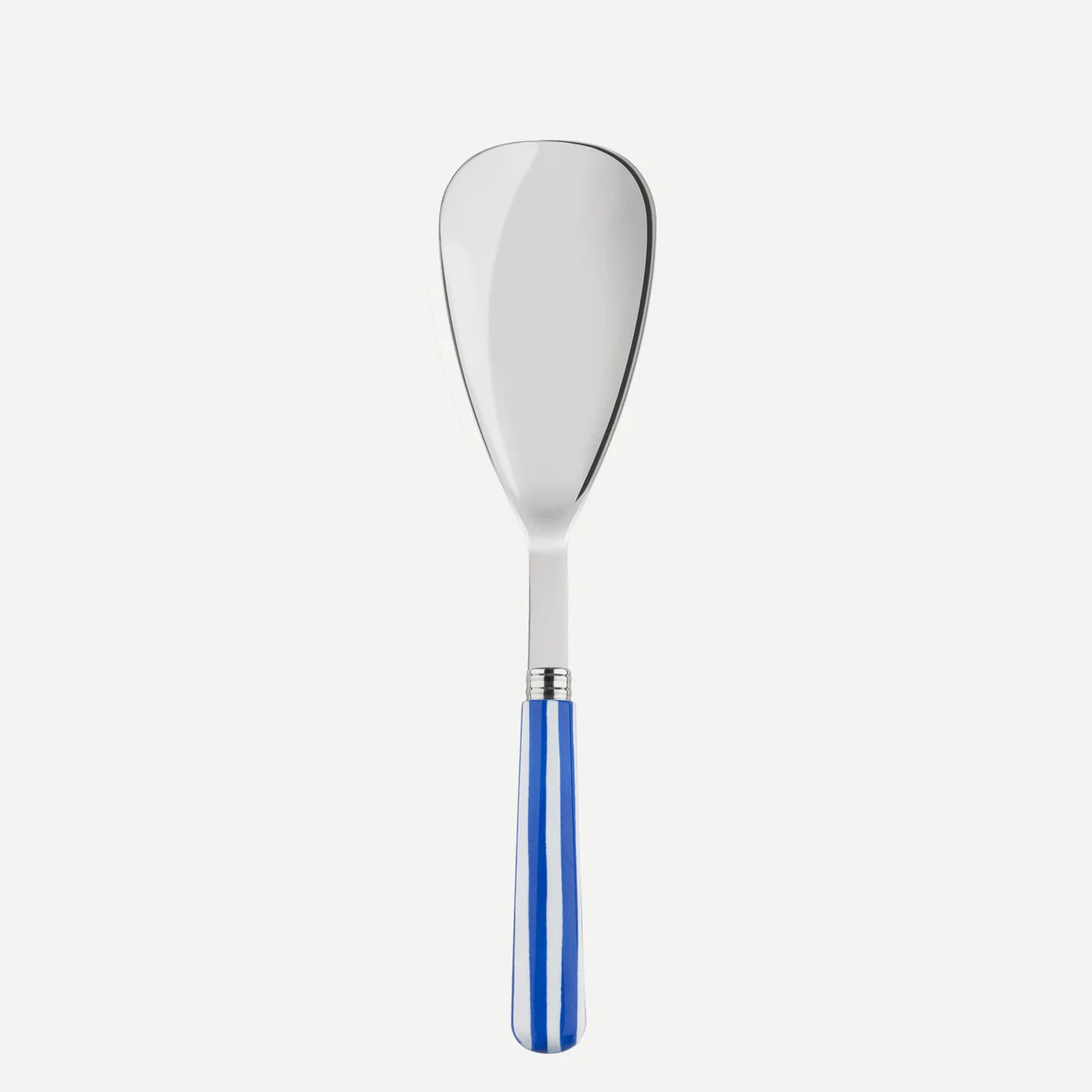 SABRE White and Lapis Blue Rice Spoon