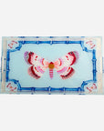 Bamboo Butterfly Acrylic Tray