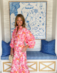 PALM NOOSA Noddy Dress Pink Lobster