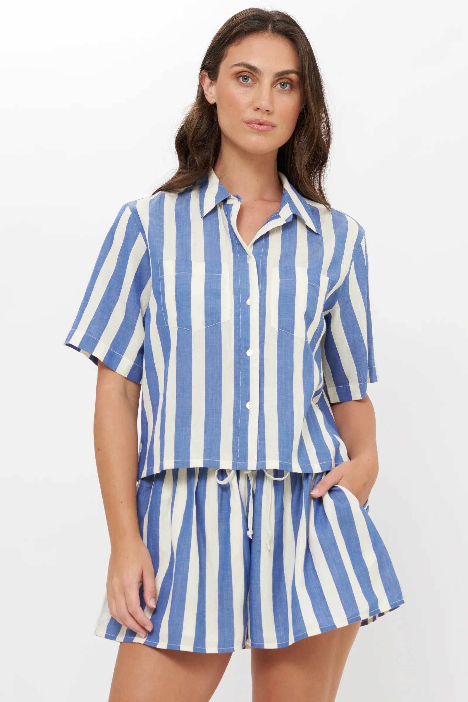 OLIPHANT Riley Shorts Solana Blue