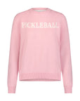 MINNIE ROSE Pickleball Sweater Pink Bellini