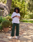 FRANK & EILEEN Bella Sweatpant Evergreen