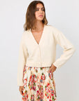 LA PORTE Summer Cardigan Ivory