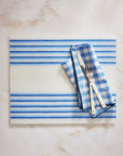 Bonham Blue Stripe Placemat Rectangular-Set/4