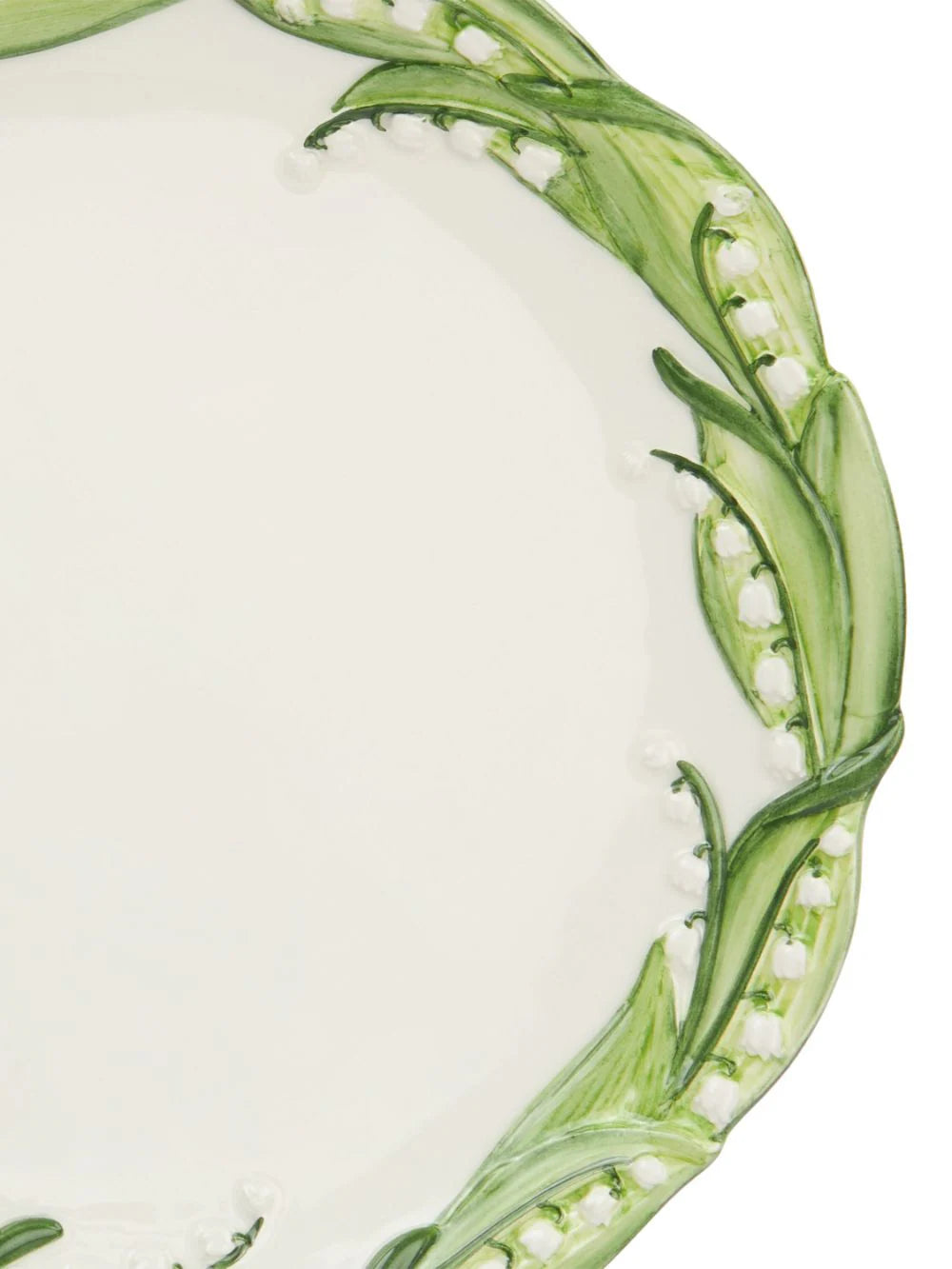 LES OTTOMANS Lily of the Valley Dinner Plate 10.5&quot;-Set/4