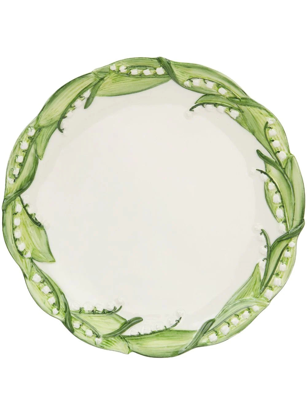 LES OTTOMANS Lily of the Valley Dinner Plate 10.5&quot;-Set/4