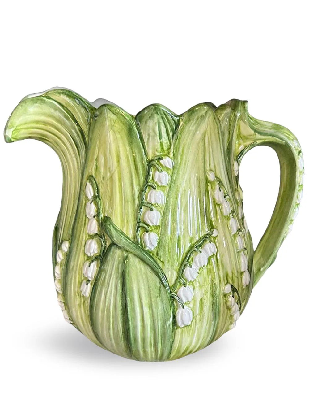 LES OTTOMANS Lily of the Valley Ceramic Jug