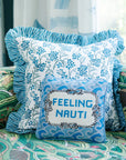 Needlepoint Pillow Feeling Nauti