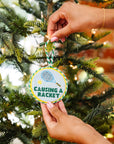 FURBISH STUDIO Needlepoint Ornament Causing A Racket