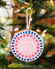 FURBISH STUDIO Needlepoint Ornament Paris