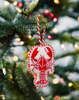 FURBISH STUDIO Needlepoint Ornament Lobster