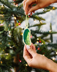 FURBISH STUDIO Needlepoint Ornament Pickle