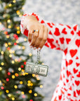 FURBISH STUDIO Needlepoint Ornament $100 Bill