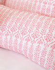 DANA SMALL DESIGNS Flower Row Quilt Pink Lotus