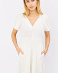 MAREA Annabelle Dress White