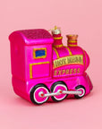 Hot Mess Express-Train Glass Ornament