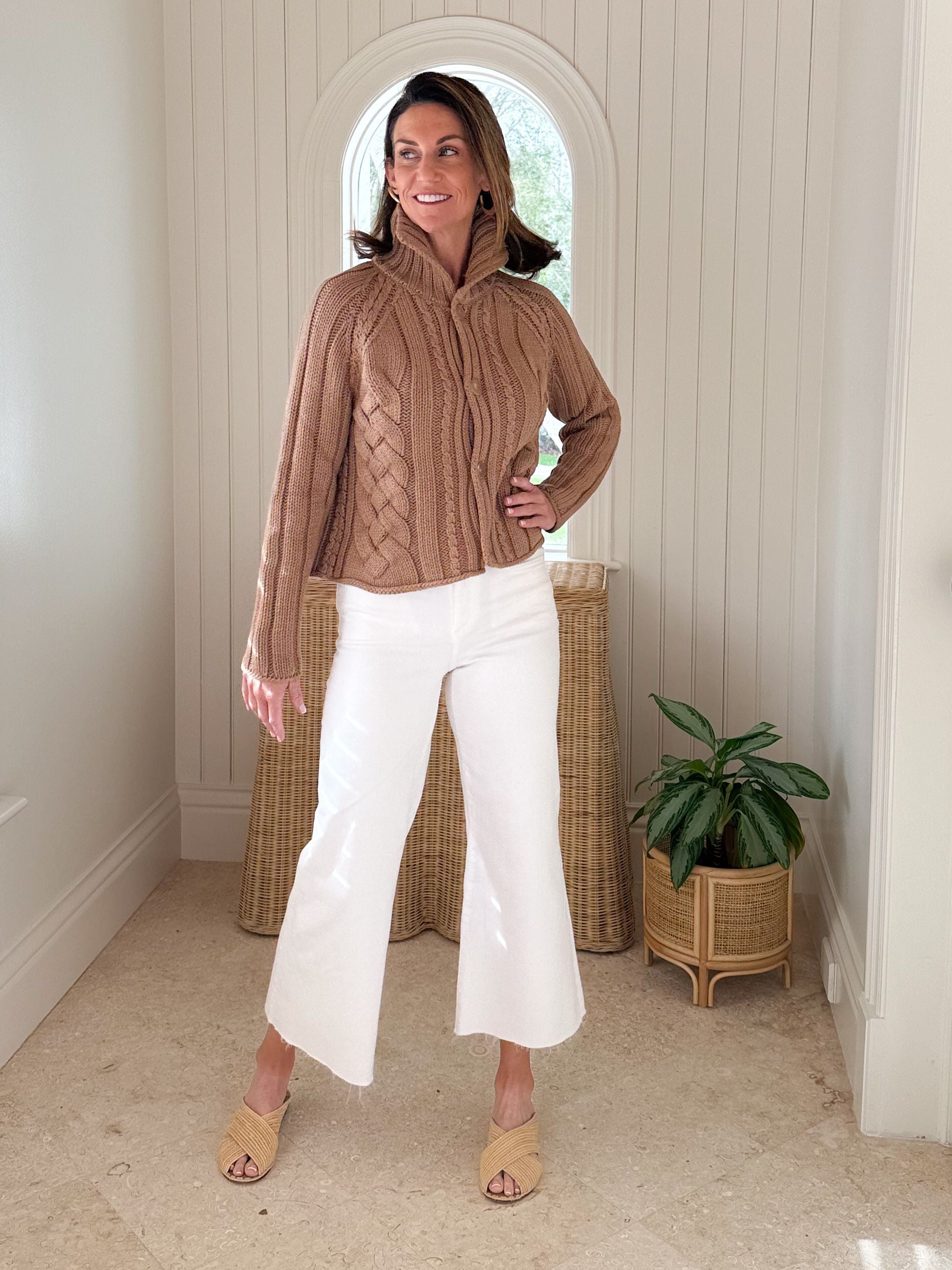 FRANK & EILEEN Cotswolds Mini Cardigan Camel – Matilda's Life Style