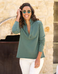 FRANK & EILEEN Patrick Popover Rosemary Fleece