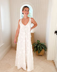 KASIA Alkmini Maxi Dress White