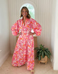 PALM NOOSA Noddy Dress Pink Lobster