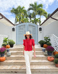 LOVE THE LABEL Zuri Top Tango Red