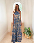 KASIA Lemnos Maxi Dress Blue