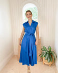 KASIA Nefeli Maxi Dress Blue