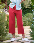 FRANK & EILEEN Catherine Pant Double Decker Red