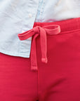 FRANK & EILEEN Catherine Pant Double Decker Red