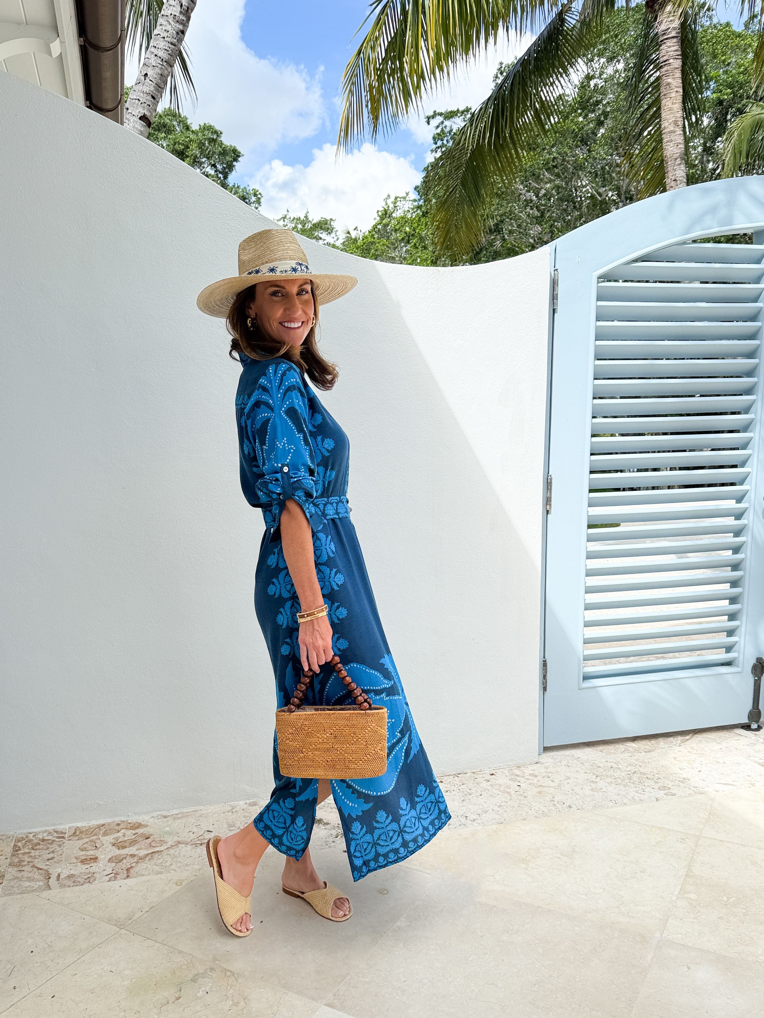 OMIKA Emma Maxi Dress Nikita Atlantic