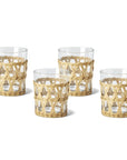 Island Chic Short Glasses-Set/4 (