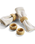 Cane Napkin Rings- Set/4