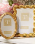 Triple Wave Gold Frame