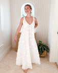 KASIA Alkmini Maxi Dress White