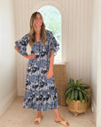 FITZROY & WILLA Soleil Dress Blue Bird