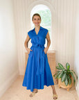 KASIA Nefeli Maxi Dress Blue