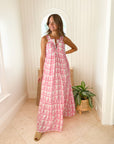 MATILDA'S The Anywhere Dress Marrakech Tile Peony