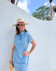 SHERIDAN FRENCH Riley Dress Regatta Stripe