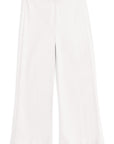 FRANK & EILEEN Westport Illusion Cuff Pant Antique White