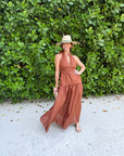 KIVARI Anouk Maxi Dress Mocha