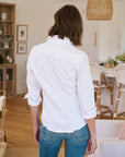 FINAL SALE FRANK & EILEEN Barry Tattered White Denim