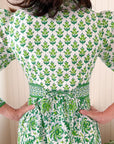 PINK CITY PRINTS Gemma Dress Verdant Botanics
