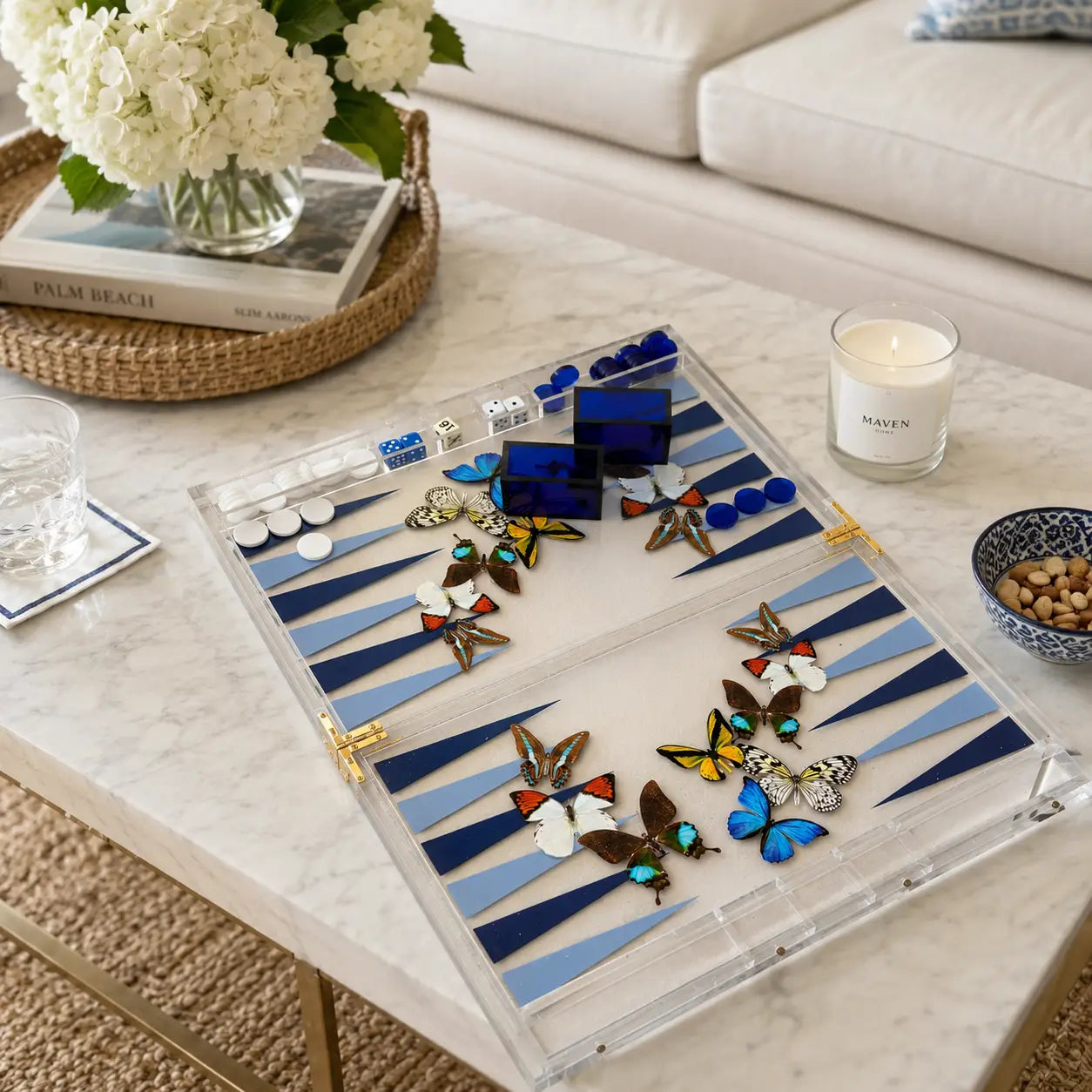 Butterfly Backgammon Game