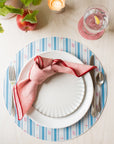 Waller Red Chambray Napkins-Set/4