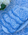 Light Blue Bird Napkins-Set/4