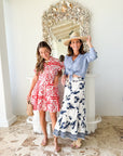 NAVYBLEU Lobster Skirt Navy
