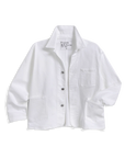 FRANK & EILEEN Bantry Denim Barn Jacket White