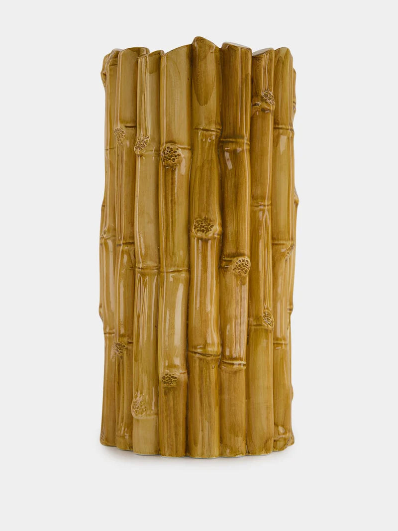 LES OTTOMANS Brown Bamboo Vase