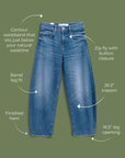 FRANK & EILEEN Brennan Barrel Jean 1978 Wash