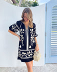 ROSE AND ROSE Chiswick Dress Black